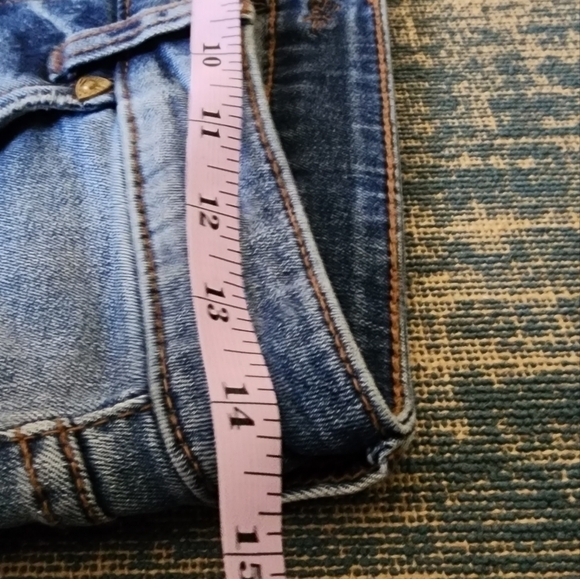 Madewell A line Denim  skirt size 26 - Picture 7 of 14